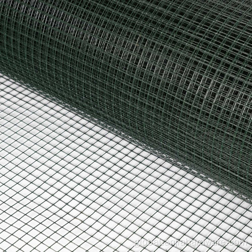 Welded Wire Mesh PVC dark green coating iron welded wire mesh Supplier